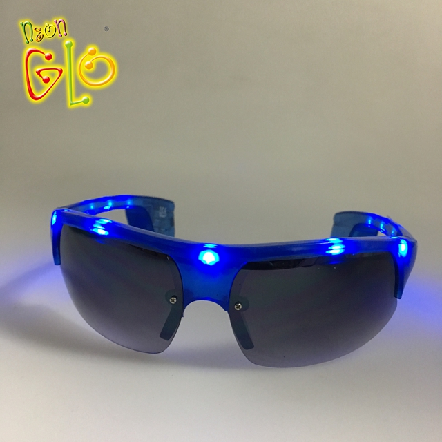 Wholesale China Led Sunglasses Suppliers Factories - Neon Party Supplies Flashing Led Glow Glasses Kids Light Up Toys  – Wonderful