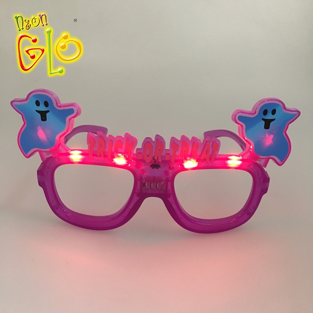 Halloween Party Themes Novelty Toy Led Light Up Glasses