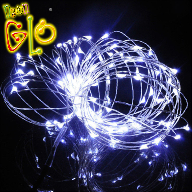 90L LED Battery Powered Waterproof Xmas Copper Wire Fairy String Lights