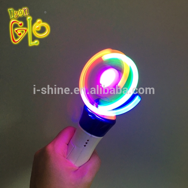 Party Supplies Hot Selling Led Light Up Magic Spinner Wand Kid Toy magic wands for kids