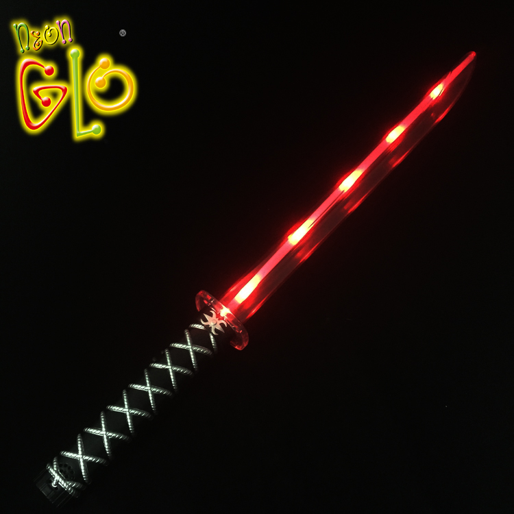 Event Party Supplies Light Up Pink Sword Led Saber Toy for Kids