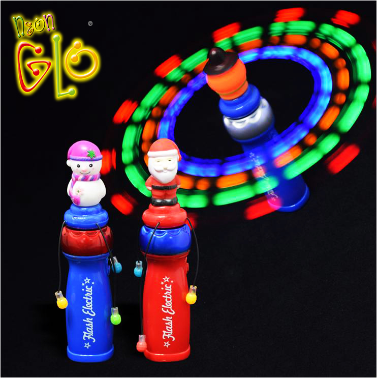 Christmas Novelty Gifts Led Spinner Wand Glow in the Dark Spinning wand