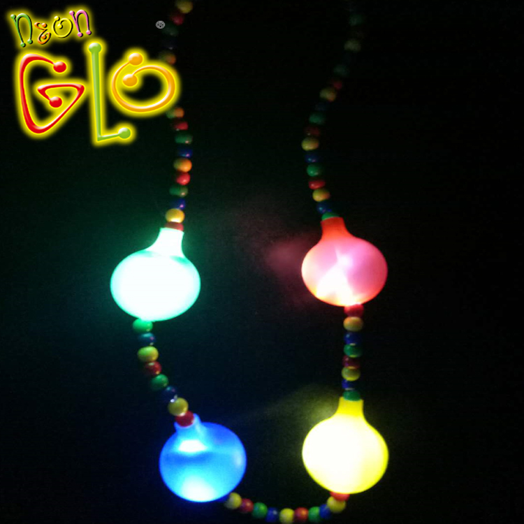 Halloween led necklace bead necklace designs with jumbo led jewelry light from Wonderful for Valentine day gifts