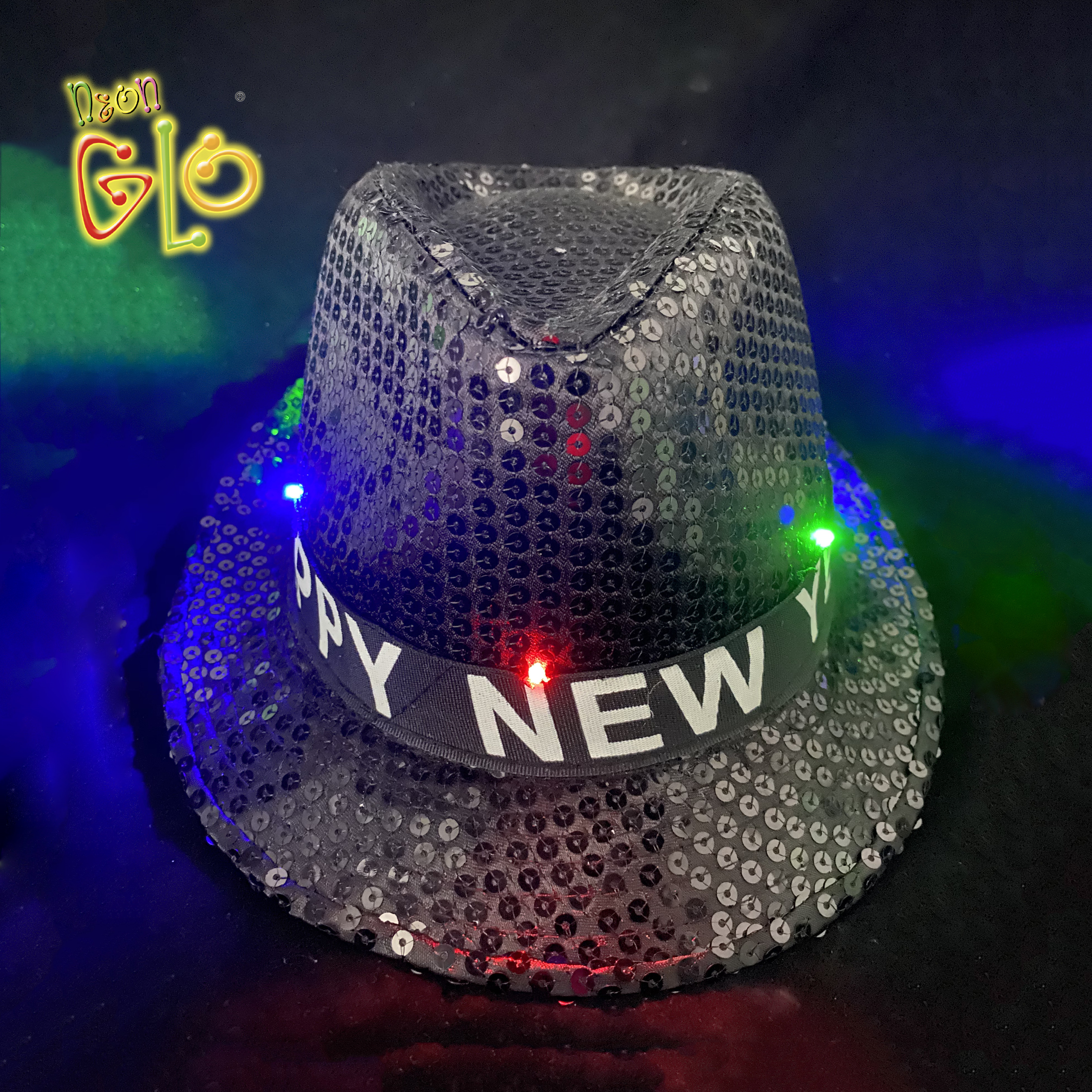 Led display hat cap phone control message for lighted glow party sports men women