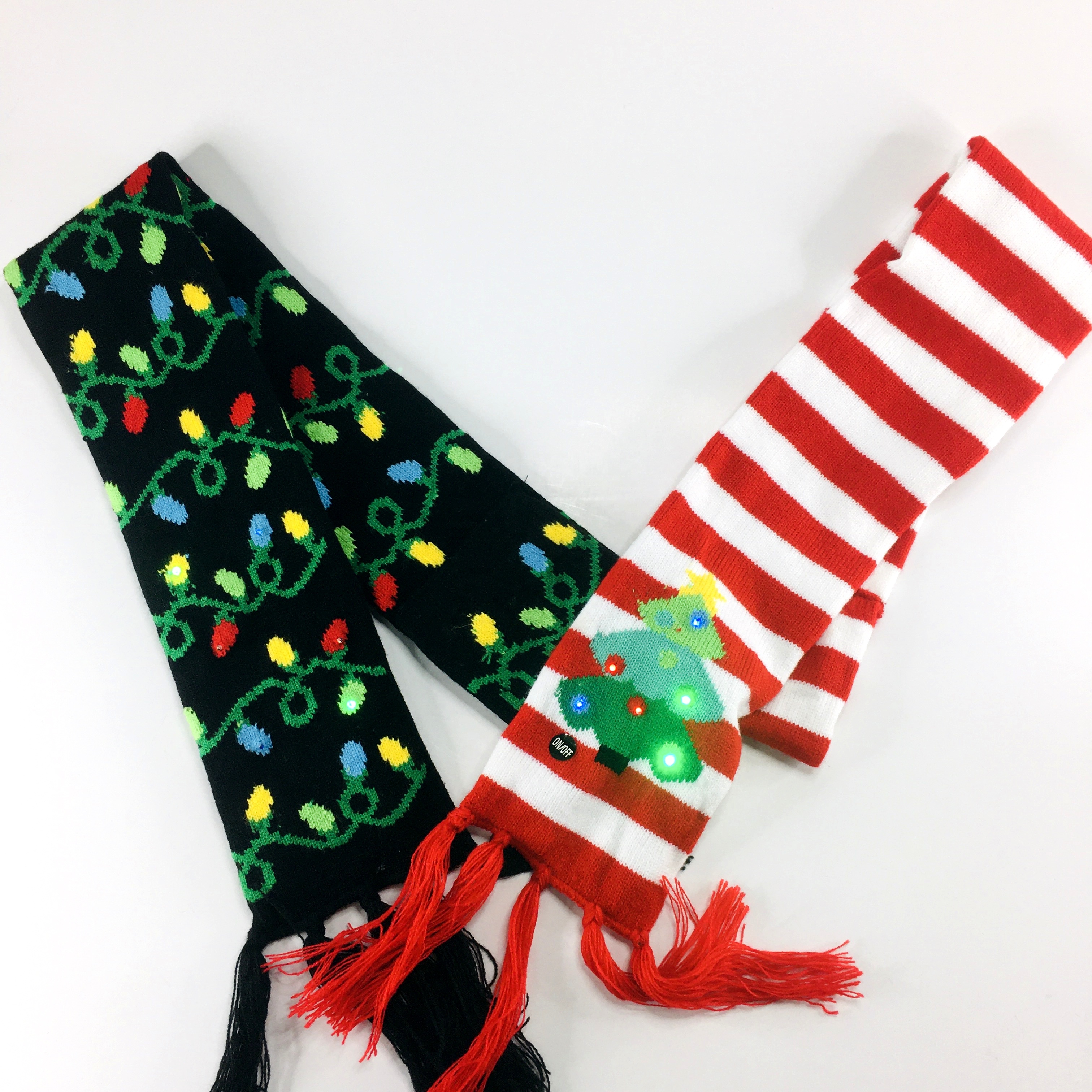 Christmas Ugly Sweater Party Christmas LED Scarf