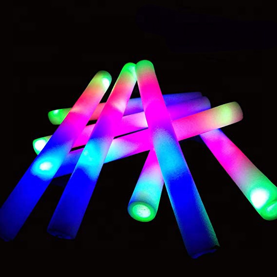 Concert Multi Color LED Foam Light Stick Glow Baton
