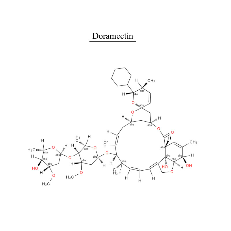 Дорамектин 117704-25-3 Анти-паразитски антибиотик