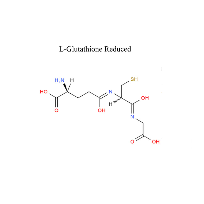 L-Glutathione Giảm 70-18-8 Giải độc Chất chống oxy hóa