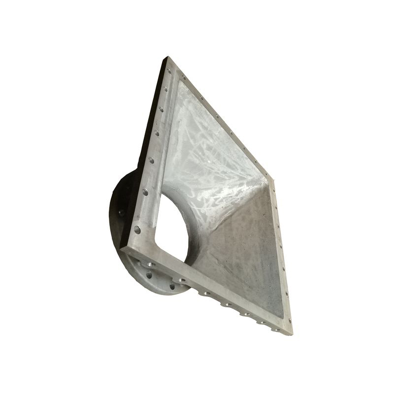Aluminum part for food machinery