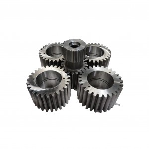 Gears    Quenched and tempered steel, quenched steel