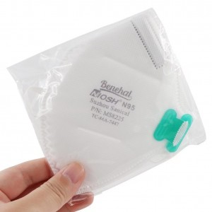 U.S White List N95 Disposable Five Layers MS8225 Face Mask With Niosh