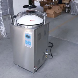 Lab Automatic Vertical Pressure Steam Autoclave Sterilizer Machine