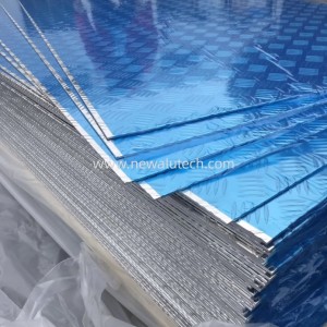 Aluminium Diamond Sheet Tread Aluminum Checker Plate with Mirror Surface