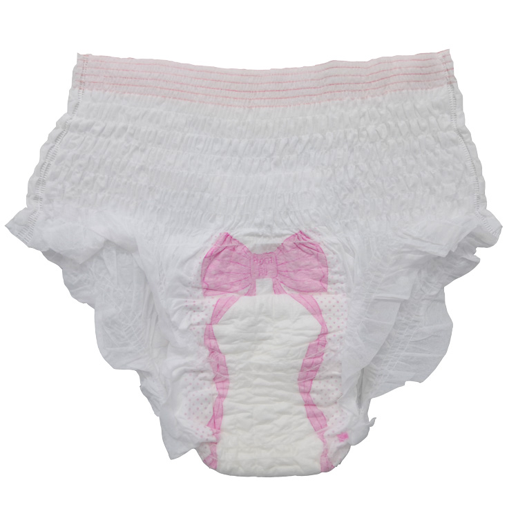 Disposable Shapeless Women Wear Ladies Diaper Menstrual Period Pads  Sanitary Napkins Pants Underwear - China Pads and Lady Period Pants price
