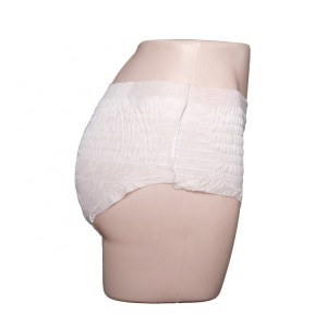 Pantalons de tovallola higiènica d'un sol ús per a dona