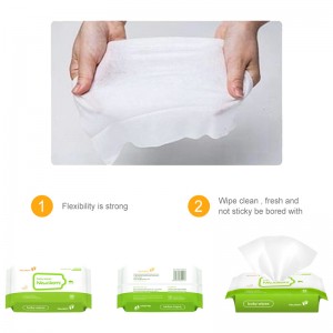 Professional China manufacture private lable daily wet wipe