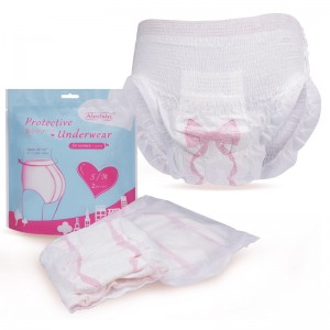 babaye nga panahon disposable nga mga babaye sanitary menstrual panty underwear