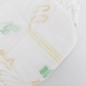 Airlaid kağıt aktif 3d baskı bebek bezi üreticisi bebek yumuşak bebek bezi her boyutta
