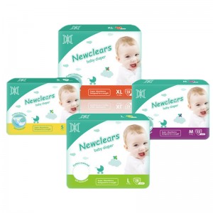 High absorbency disposable baby nappies
