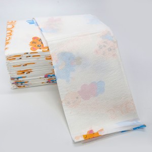 Disposable baby diaper changing pad