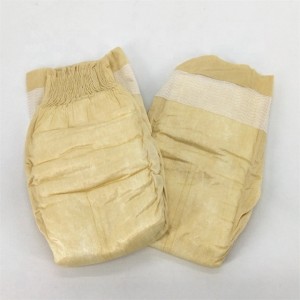 Eco friendly biodegradable bamboo baby diaper