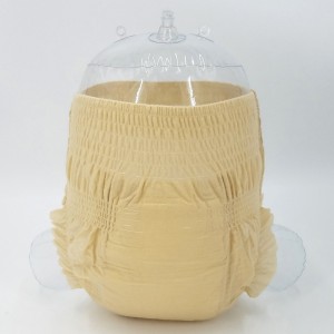 2023 bag-ong disenyo nga bio-degradable fiber baby bamboo pants diaper