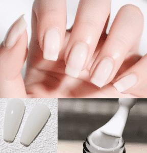Free sample French White gel polish/Semipermanent gel polish OEM and customized packaging are available from professional manufactuer
