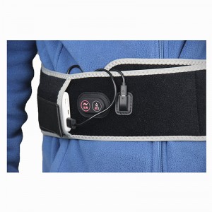 Electric Waist Belt USB Charging Heating Waist Belt Warming Waist Belt With Power Bag