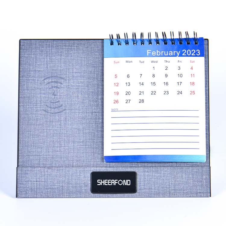 China Factory - Wireless Charging Desk Calendar Weekly Desk Calendar Custom Desk Calendar – Gaoyuan
