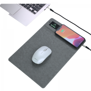 Wireless Charging Mouse Pad With Custom Led Logo LED Mouse Pad Office Mouse Pad