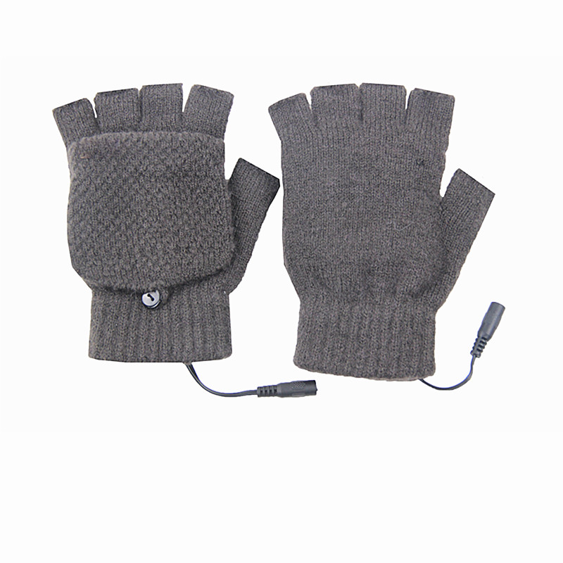 Professional China - knitting heated fingerless gloves electric heated gloves winter thermal gloves – Gaoyuan