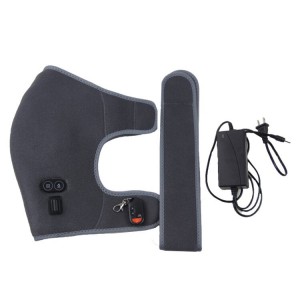 Remote Control Heated Shoulder Brace Vibration Massage Electric Shoulder Heating Pad Shoulder Support