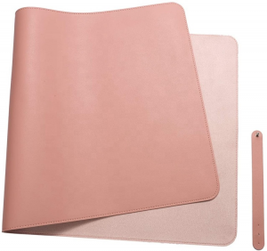 Custom Waterproof non-slip office desk mat best large desk protector luxury leather desk pad