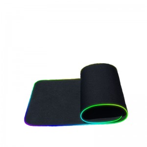 Customized Wireless charging RGB mouse pad with Waterproof Fabric glow mouse pad