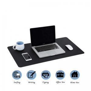 Office desk pad Waterproof Mouse Pad desk protector Pu Leather computer Desk Mat