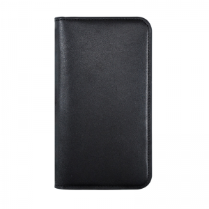 High quality custom PU leather unisex personalised wallet wireless charging smart wallet
