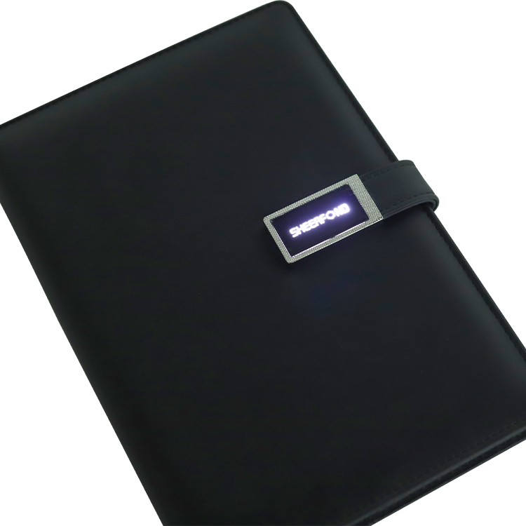 Wholesale Wireless Notebooks –  Custom logo notebook pu leather cover notebook shiny notebook business notebook – Gaoyuan