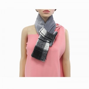 Electric Usb Rechargeable Heated Fleece Knitted Scarf