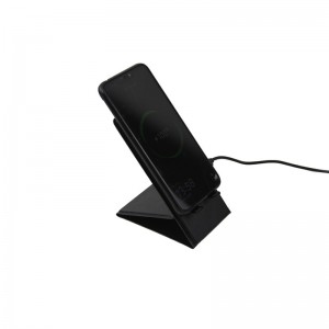 Wireless charging stand Charging Stand PU Leather Phone Holder Pen Holder