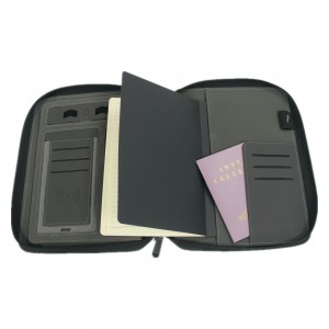 A5 Notepad Folder Wireless Charging Portfolio Notebook Multifunctional Notepad