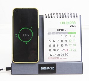 Charging Calendar –  Wireless Charging Desk Calendar Desk Top Calendars Paper Desk Calendar Funny Desk Calendar – Gaoyuan
