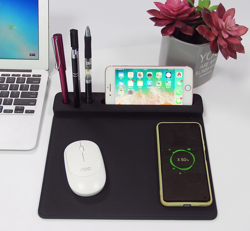 Professional China - fast charging wireless charging mouse pad with pen holder office mouse pad computer mouse pad – Gaoyuan