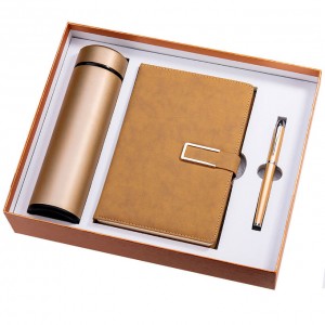Personalised Gift Box Sets Idea Gifts Insulated Mug Notebook Pen Three-Piece  Business Gift Set