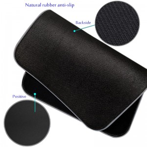 High quality natural rubber mouse pad wireless charging rgb gaming mouse pad office mouse pad