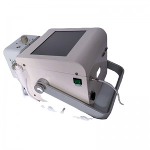 Portable X-ray machine (button + display)