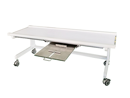Κινητό τραπέζι ακτίνων Χ που χρησιμοποιείται με ιατρικό μηχάνημα ακτίνων Χ