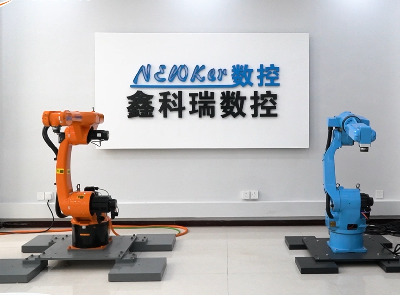Daily maintenance of industrial robotic arm