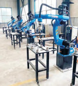 metināšanas robots rūpnieciskā robota roka