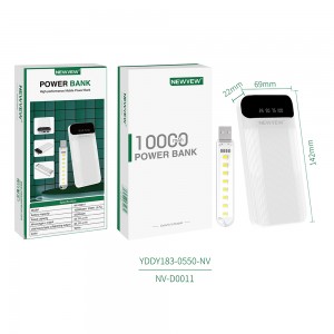 Portable Power Bank Charger External Battery 10000mAh NV-D0011
