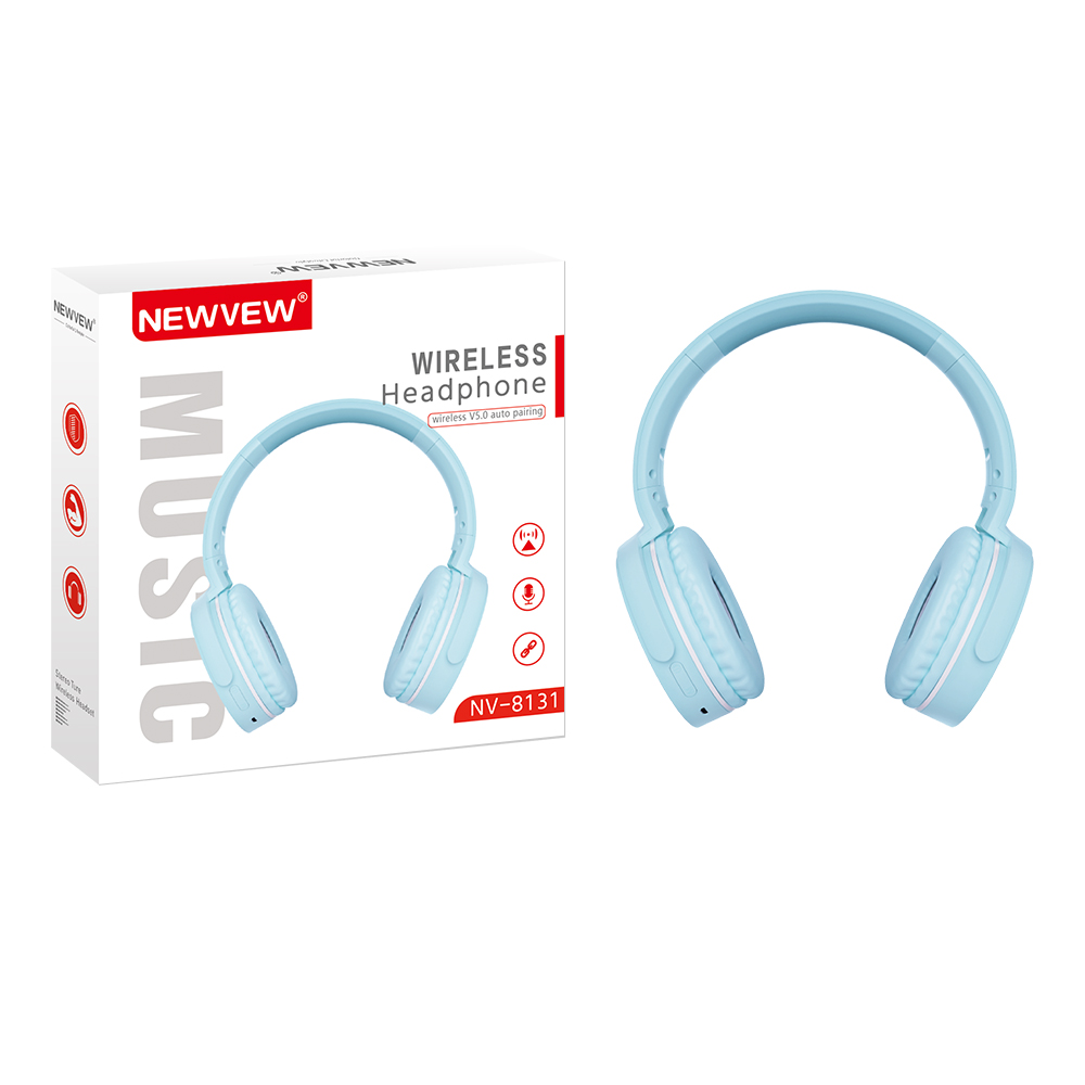 Headset Headphone with Bluetooth 200mAh NV-8131 Featured Image